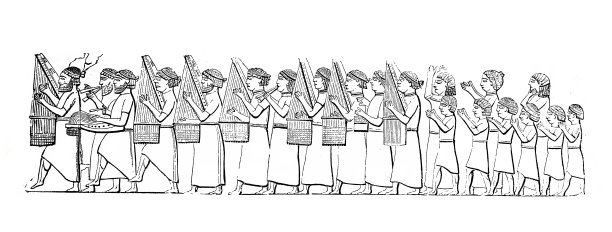 尼尼微的音乐游行队伍图片下载