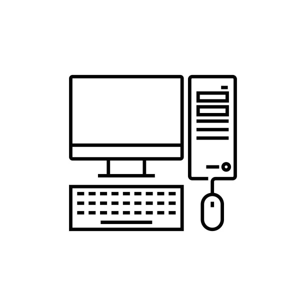 电脑线图标图片下载