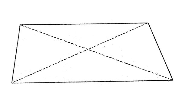 古董插图，数学和几何:四边形，梯形(梯形)图片下载