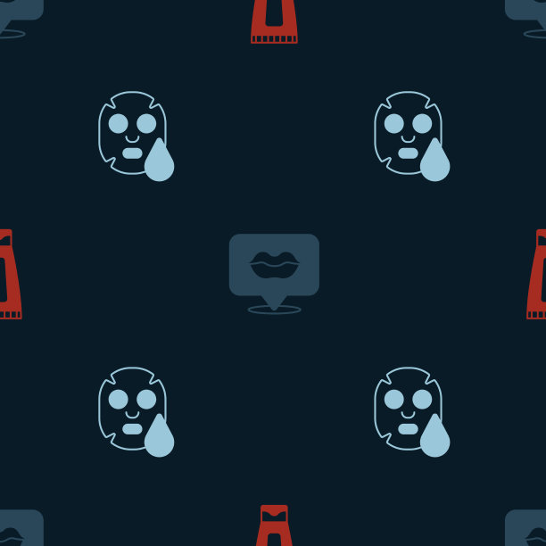 设置霜或乳液化妆品管微笑嘴唇图片下载