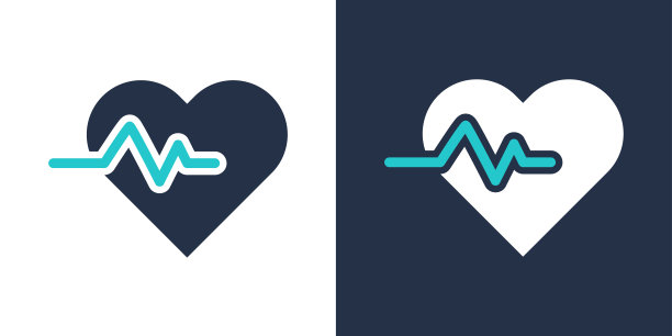 心跳图标。固体图标矢量插图。用于网站设计，logo, app，模板，ui等。图片下载