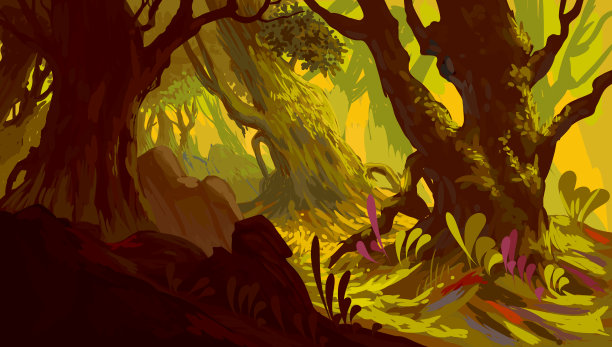 美丽的森林图片下载