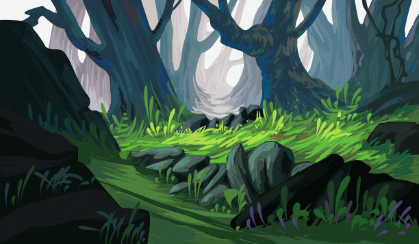 美丽的森林图片下载