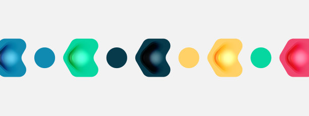 颜色箭头形状在白色背景上最小图片下载