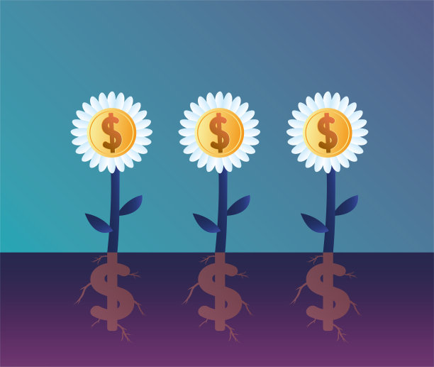 越来越多的美元花图片下载