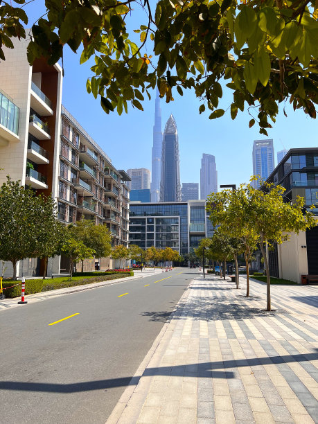 迪拜市中心图片下载