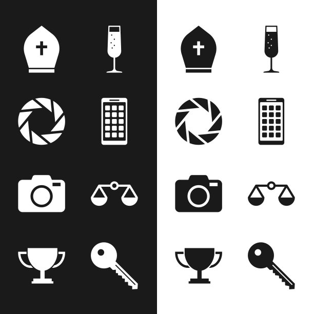 手机app设置相机快门Pope帽子玻璃图片下载