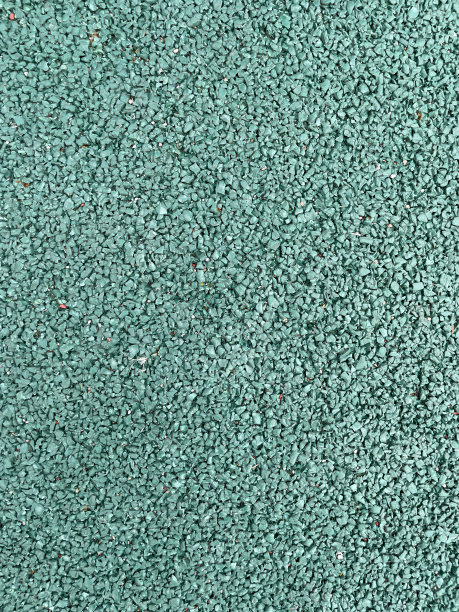 由聚氨酯制成的绿色全天候合成跑道，用于田径比赛图片下载