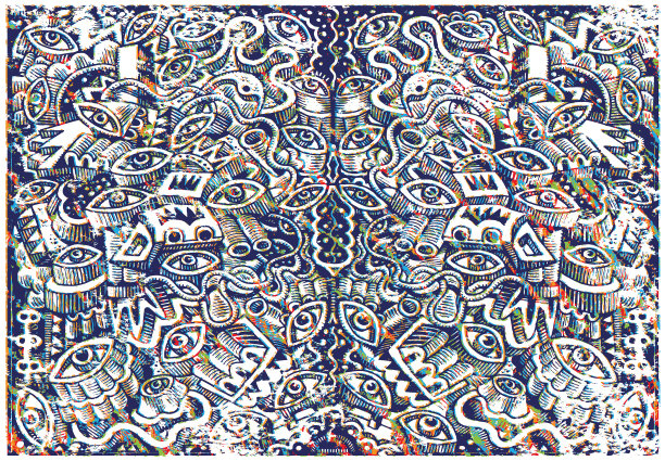 失去焦点的眼睛背景图片下载