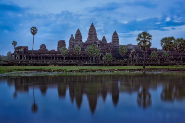 柬埔寨暹粒的吴哥窟图片下载