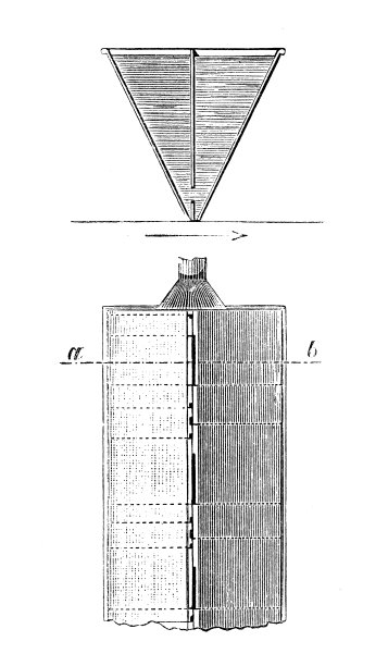 19世纪工业、技术和工艺的古玩插画:墙纸制作图片下载