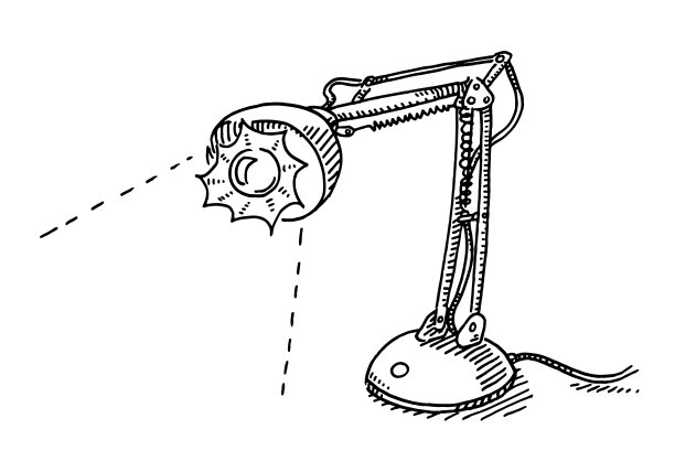 办公台灯图图片下载