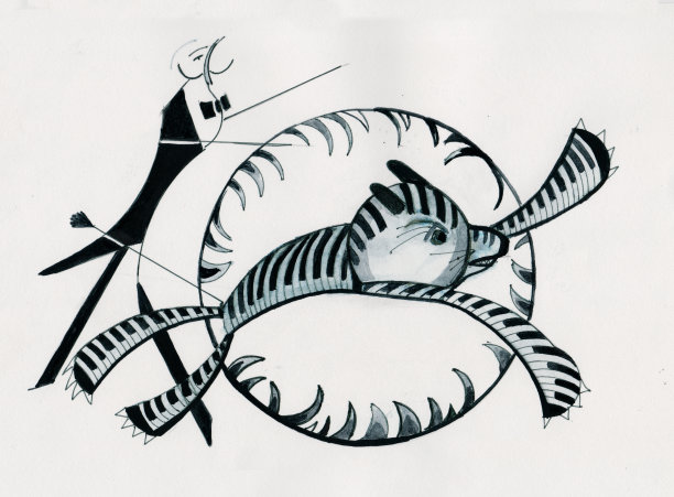 老虎跳过了火圈图片下载