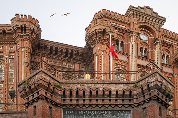 土耳其伊斯坦布尔市的法纳尔希腊东正教学院图片下载