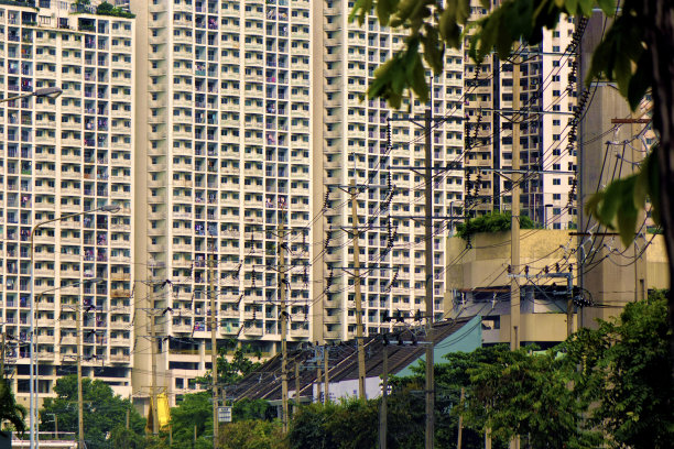 大型住宅建筑外墙图片下载