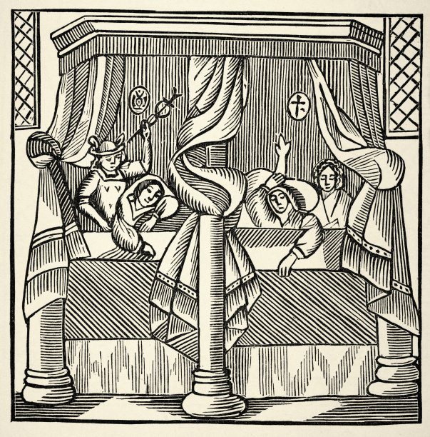 梦与痣及其解释与意义，人在床上做梦，18世纪图片下载