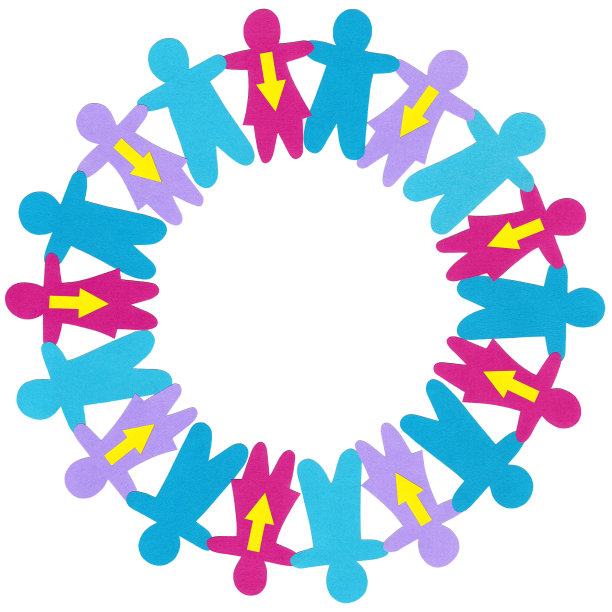 女孩指向图片下载