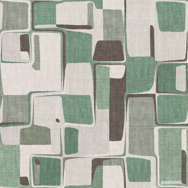 地毯无缝纹理与抽象图案，民族织物，grunge背景，波西米亚风格的图案，3d插图图片下载