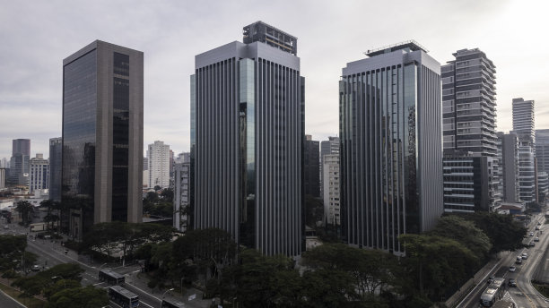 位于<s:1>圣保罗金融区利马大道上的建筑图片下载