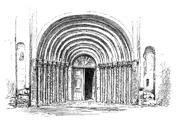 教堂的入口Horpács图片下载