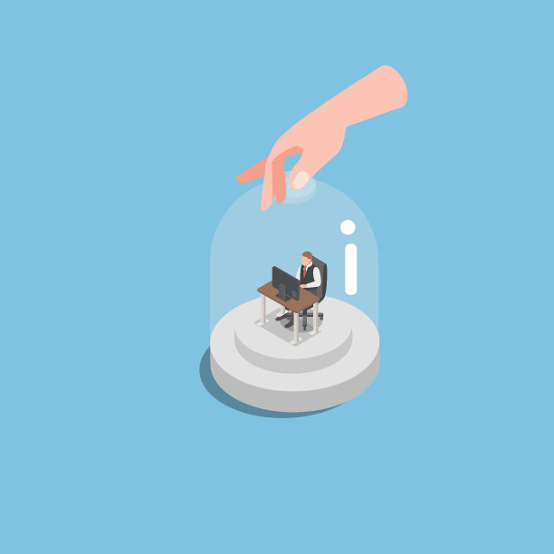 紧张沮丧的商人被困在封闭的罐子里工作图片下载