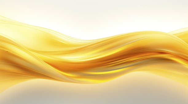 金色水平线，对称构图，生物发光，纯白底色。图片下载