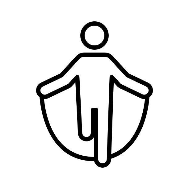 运动跳绳图标图片下载