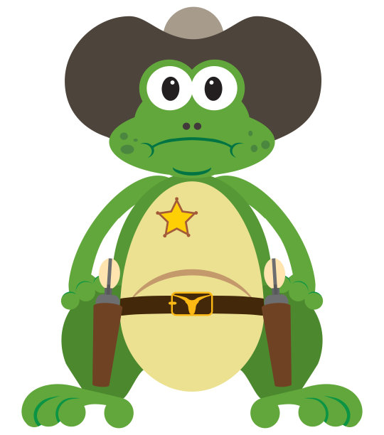青蛙警长图片下载