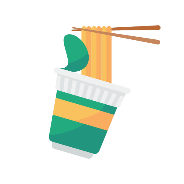 方便面是徒步旅行者的美味和简单的罐头食品。图片下载