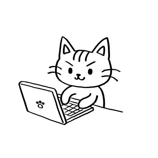 一只在电脑上工作的猫图片下载