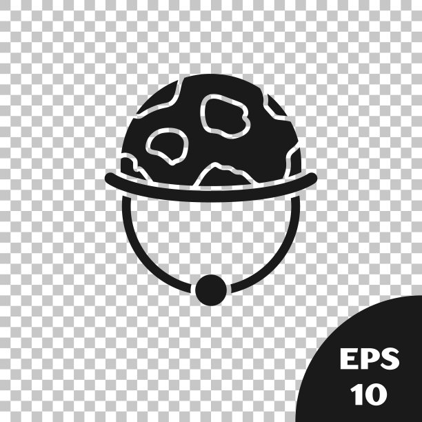黑色军事头盔图标隔离在透明的背景。军帽象征防御和保护。防护帽。向量图片下载