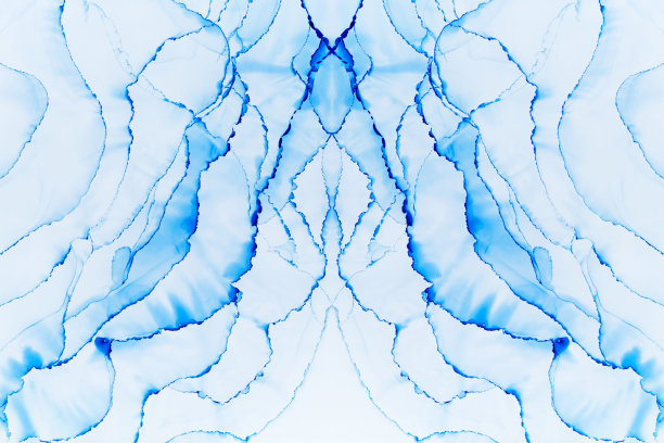 抽象拼贴与手绘酒精墨水纹理图片下载