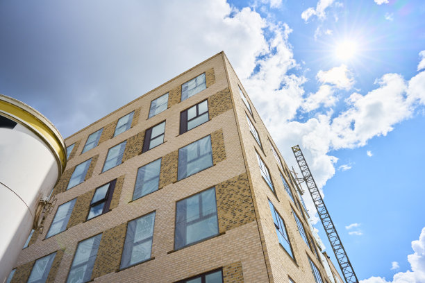 施工现场混凝土墙面粗糙图片下载