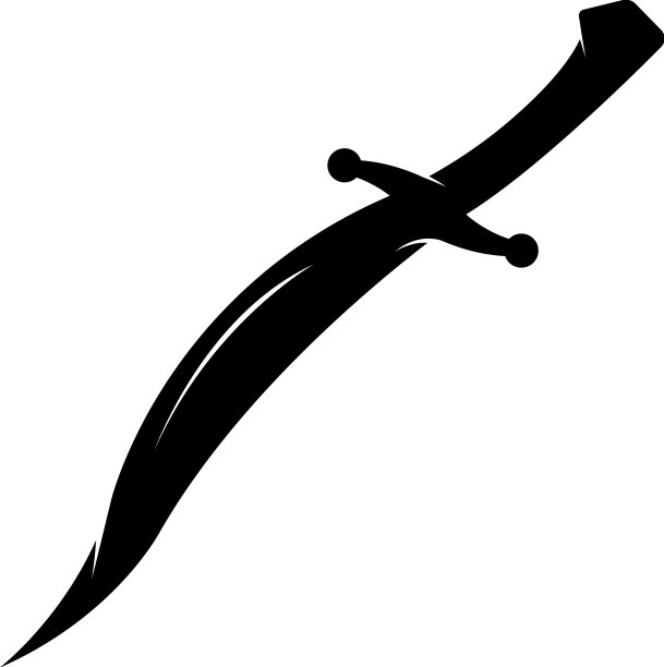 刀图标设计模板图片下载