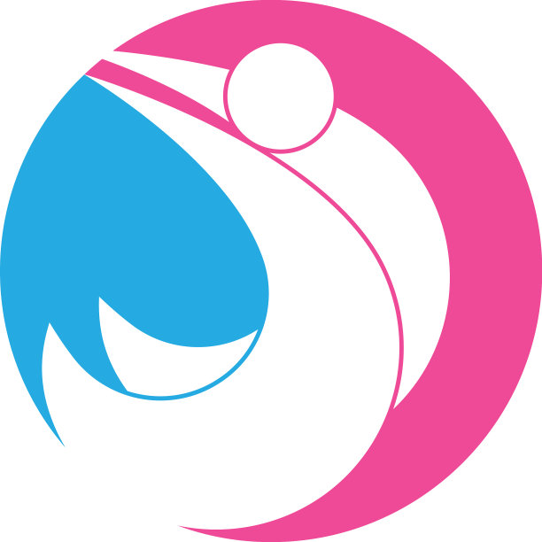 有趣的人健康生活标志模板图片下载