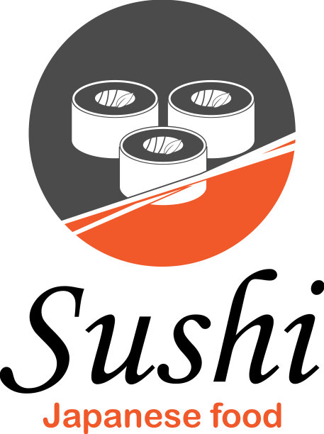 寿司和卷用筷子酒吧或餐厅图片下载