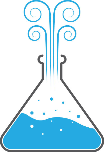 自然实验室标志设计理念科学而又图片下载