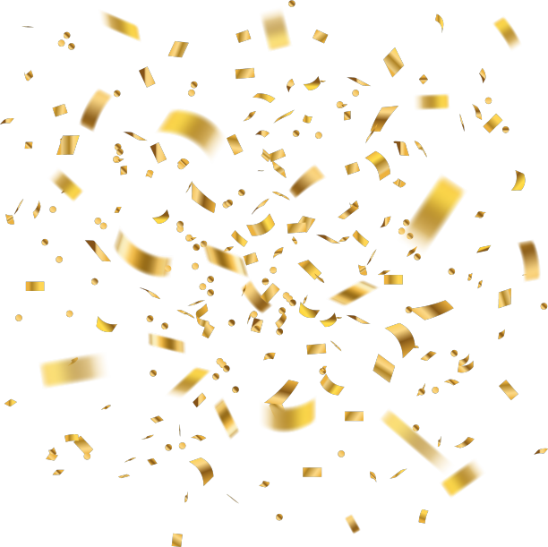 五彩纸屑、金箔、爆炸箔和图片下载