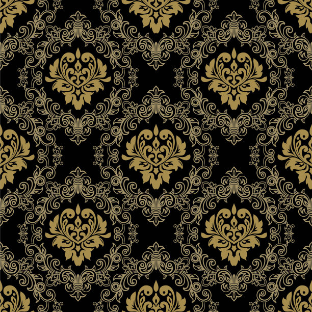 无缝锦缎图案的背景或壁纸设计图片下载