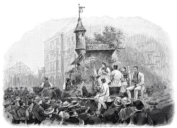 德国歌手协会在斯图加特，节日浮斯瓦比亚民歌图片下载