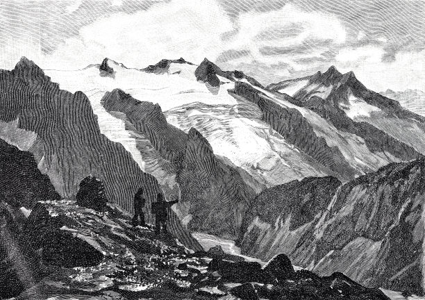 拉芬河资源马德冰川及斯皮图片下载