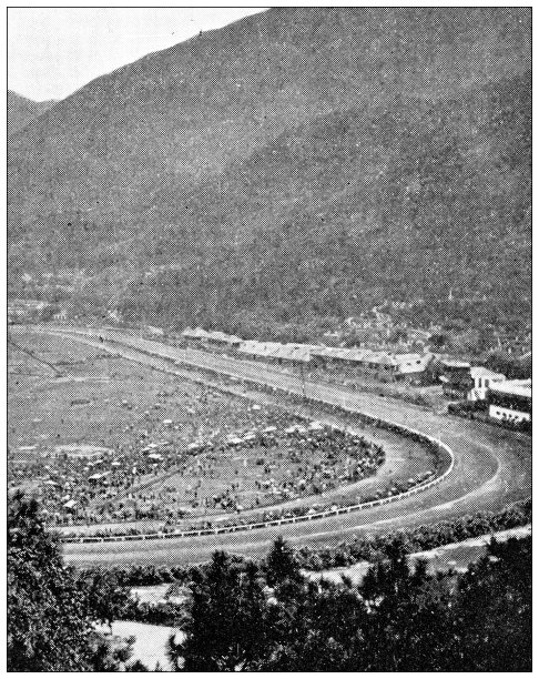 中国和香港的古玩旅行照片:香港的赛马场图片下载