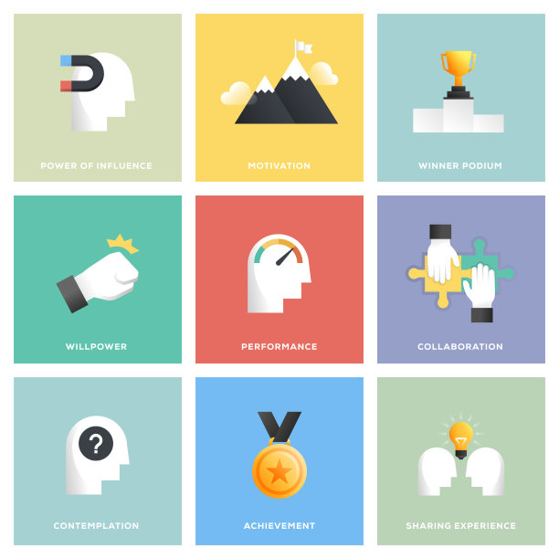 动机图标套装图片下载