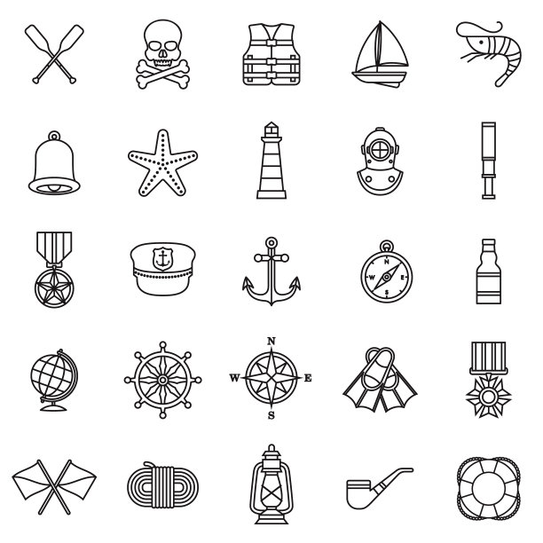 航海图标设置图片下载