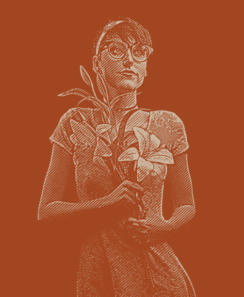 年轻的书呆子幻想着浪漫图片下载