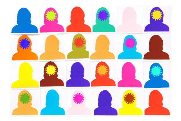 病毒感染的妇女图片下载