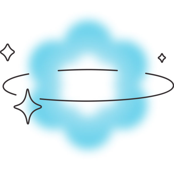 模糊的花朵形状与线条图片下载