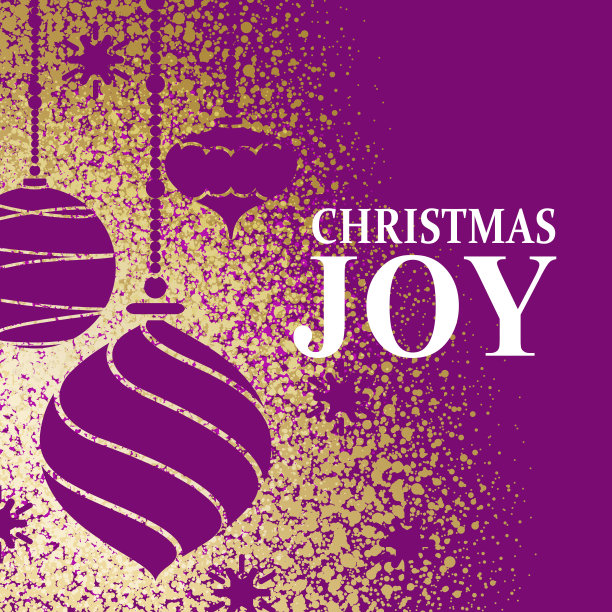 金粉圣诞饰品图片下载