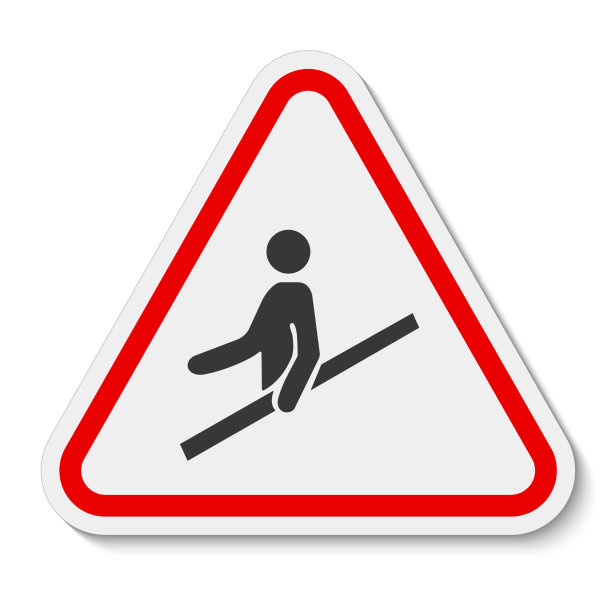 使用扶手符号标志隔离在白色图片下载