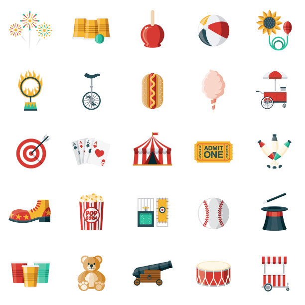 马戏团图标设置图片下载